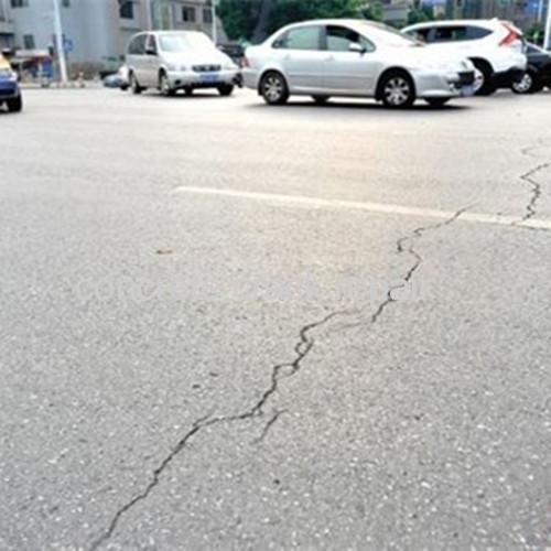 how to repair cracks in driveway concrete