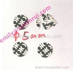 Custom warranty seal screw hole stickers 5mm round tamper evident screw cap stickers
