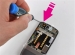 Custom tamper evident stickers destructible fragile screw cover stickers