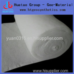 Needle punched nonwoven geotextile