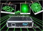 Outdoor / Indoor Party Green Laser Disco Light 2000mw / 532nm , Sound Activated Laser Projector