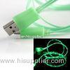 Colorful IPhone usb cable Visible Apple 8-pin lightning to USB Cable with LED Light