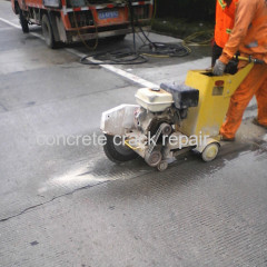 repair crack on concrete driveway