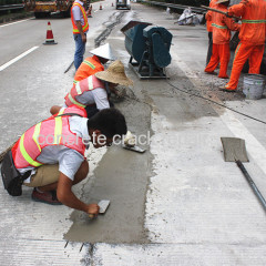 repair crack on concrete driveway