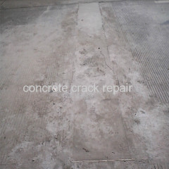 repair crack on concrete driveway