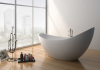 Freestanding Solid Surface Bathtub