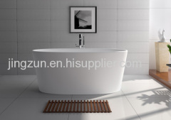 Freestanding Bathtub Composite Resin Artificial Stone Bathtub