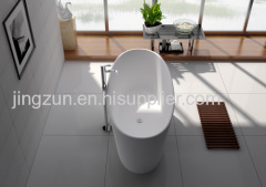 Freestanding Bathtub Composite Resin Artificial Stone Bathtub