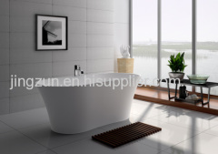 Freestanding Composite Resin Artificial Stone Bathtub