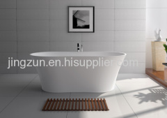 Freestanding Composite Resin Artificial Stone Bathtub