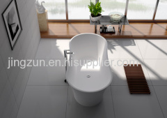 Freestanding Composite Resin Artificial Stone Bathtub