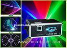 Sound Activated Outdoor Advertising Exterior Laser Lighting , Powerful Laser Light