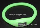 Healthy Silicone Ion Sport Watch Glowing In The Darkness Environmental Friendly