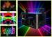 Disco DJ Stage Show Multicolor Laser Light DMX 512 Support Red 638nm Green 532nm Blue 450nm