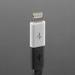 White OEM Micro USB to 8 pin Lightning Adapter , iPhone Micro USB Adapter
