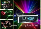 RGB 638nm Red Green 532nm Blue 450nm Multicolor Laser Light Show Projector , 50-60HZ