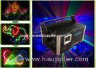 Auto / Sound Active 1.2W RGB Programmable Laser Light Show For Dance Hall