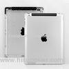 4G Versions Sliver iPad 4 Back Cover Housing Replacement for Tablet Repair Parts