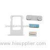 iPhone 5S Replacement Parts 4 IN 1 Mute Switch , Power Button and Volume Key with Sim Card Tray