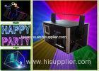 2W RGB Dance KTV / Club / Pub Laser Lights For Parties , DMX Laser Lamp