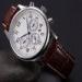 Men Brown Leather Strap Watches