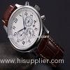 Men Brown Leather Strap Watches