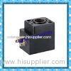 6mm OD DIN43650C DC Solenoid Coil for Spinning Machine , Black