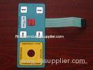 Moisture Proof Membrane Switch Panel For Electric product , Silk - screen Printed