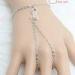 Fashion Braided Metal Crystal Breast Cancer Awareness Bracelet For Women OEM