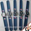 Deep Blue Snap On Watch / Silicone Rubber Watches For Girl , Boy With Pepsi Logo