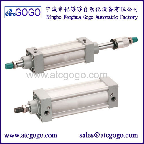 SI air cylinder/aluminium standard pneumatic cylinders stroke adjustable air cylinders pneumatic components