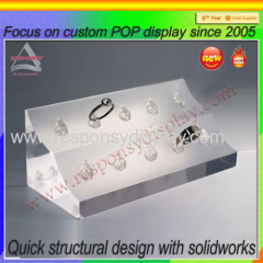 New design customized acrylic ring display stand