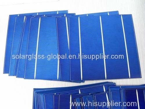 156*156 solar cell Polycrystalline Silicon