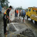 Rapid setting concrete bridge pothoele repair mortar manufactured in HUINENG