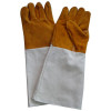 Cow split leather working safety welding gloves