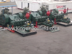 F-1300/1600 Triplex Single Acting Piston mud pump used in oilfield drilling