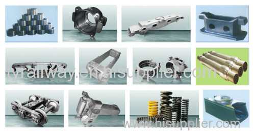 casting and forged railway bogie spare parts for railway vehicle manufacture China