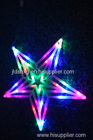 five star/snowflake motif LED light, LED festival/holiday/wedding/hotel/club/bar decorative light