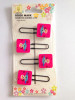 creative button shape metal bookmark paper clips push pins