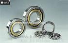 Open Type Single Row Angular Contact Ball Bearing , Machine Tool Bearing