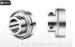 AISI 440 Stainless Steel Insert Bearings / Stainless Plastic Bearings SSB204 - SSB212