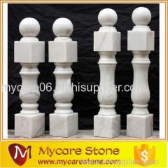Modern style Marble Pillar white marble column on sale