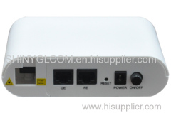 GEPON ONU 1GE+1FE compatible with huawei zte OLT HGU Equipment