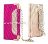 high quality luxurt bling leather case for iphone 6 case