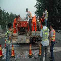 Broken bridge expansion joints can be fixed by HUINENG BRAND concrete repair mortar