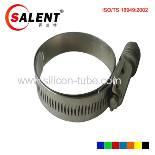 High Quality 1X 2.5" 63mm Silicone Hose T-Bolt Clamp 2.76"-3.07" 301 Stainless Steel