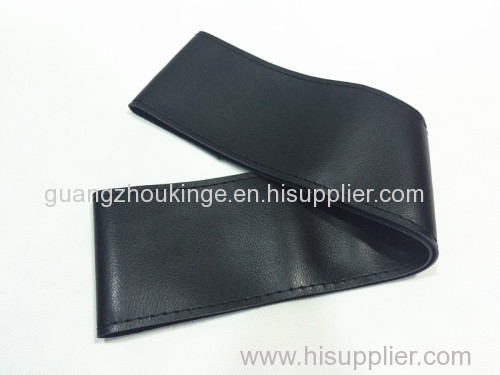 high quality hand sewing genuine leather car steering wheel cover
