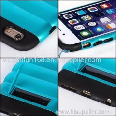 High quality combo case with stand for iphone 6 5.5 case