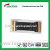 Sillkscreen Flexible PCB Fabrication , Mobile Phone PCB Board Black Solder Mask