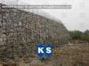 Twisted Hexagonal Hot-Dip Galvanized Gabion Retaining Wall , Plastic Coated Woven Gabion Mattress